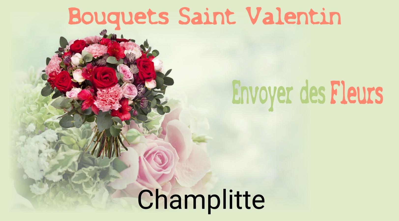 Roses de Saint-Valentin livrées à Champlitte